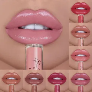 12 Colors Sexy Women Lipstick Waterproof Long Lasting Moist Lip Gloss Vivid Colorful Lipgloss Women Makeup maquiagem