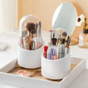 360 Degree Rotating Makeup Brush Holder