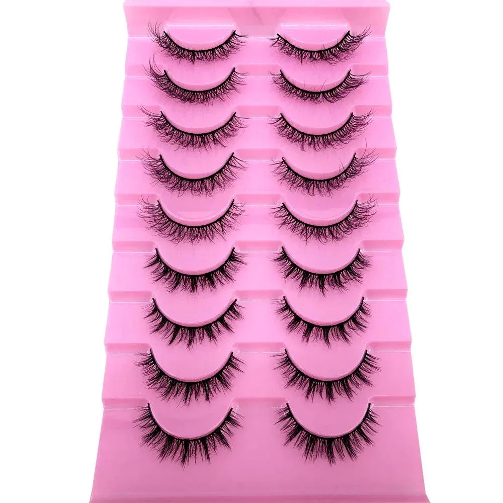 3D Mink False Eyelashes Variety Pack: Fluffy Styles for Stunning Eyes