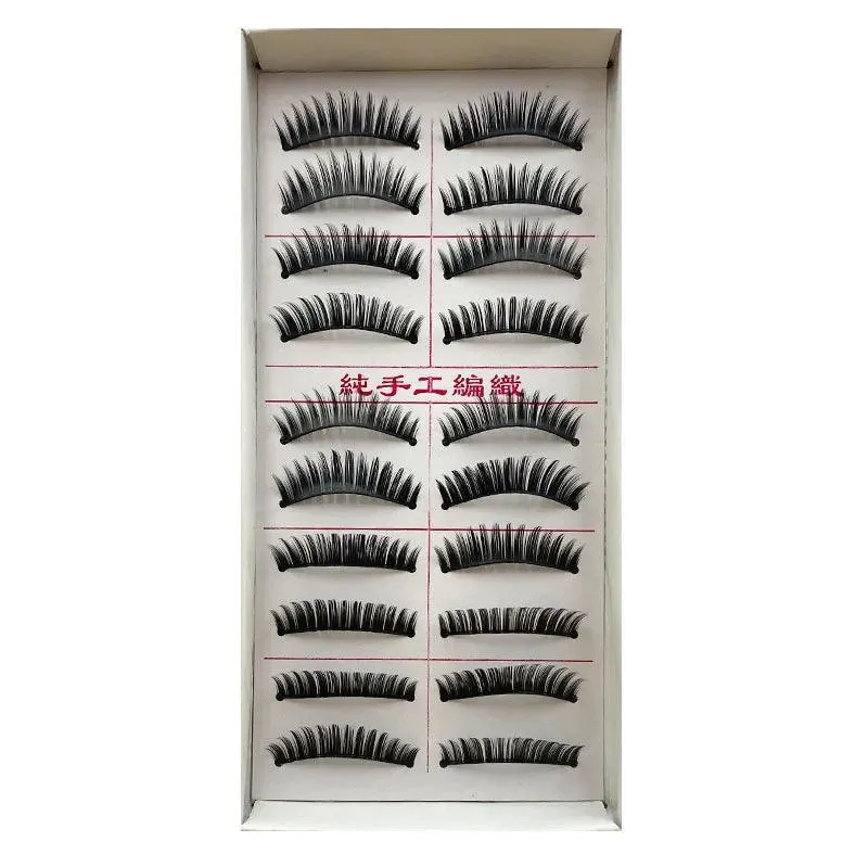 3D Mink False Eyelashes Variety Pack: Fluffy Styles for Stunning Eyes