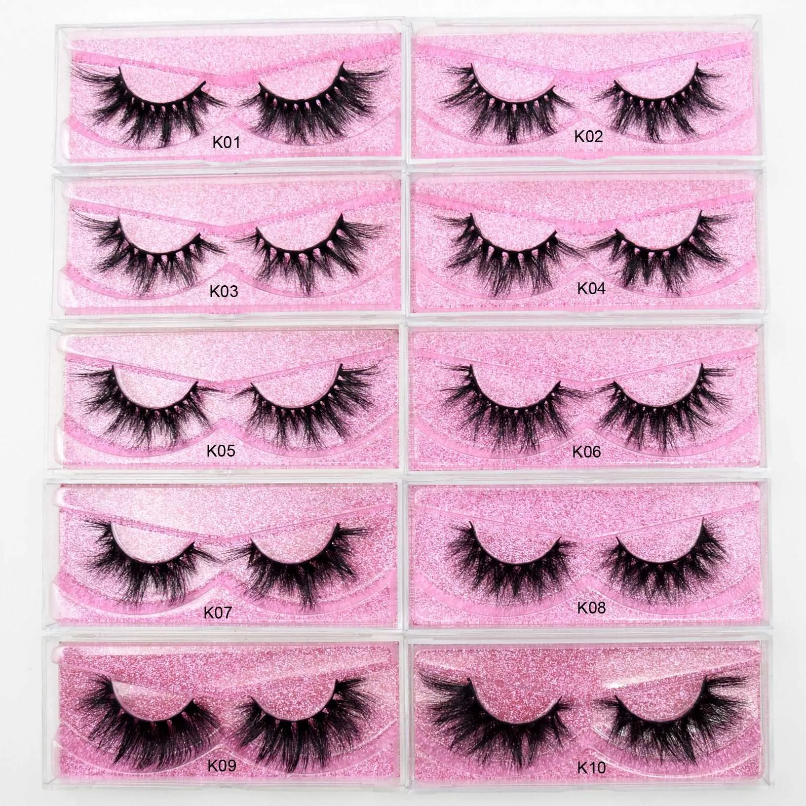 5D Mink Eyelashes Long Lasting Mink Lashes Natural Dramatic Volume Eyelashes Extension Thick Long