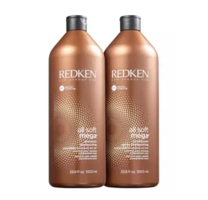 All Soft Mega Dry Hair Nutritive Mix RCT Protein Treatment Kit 2x1000ml - Redken