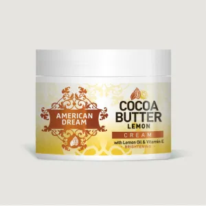 American Dream Cocoa Butter Lemon Cream with Lemon Oil & Vitamin E 500ml