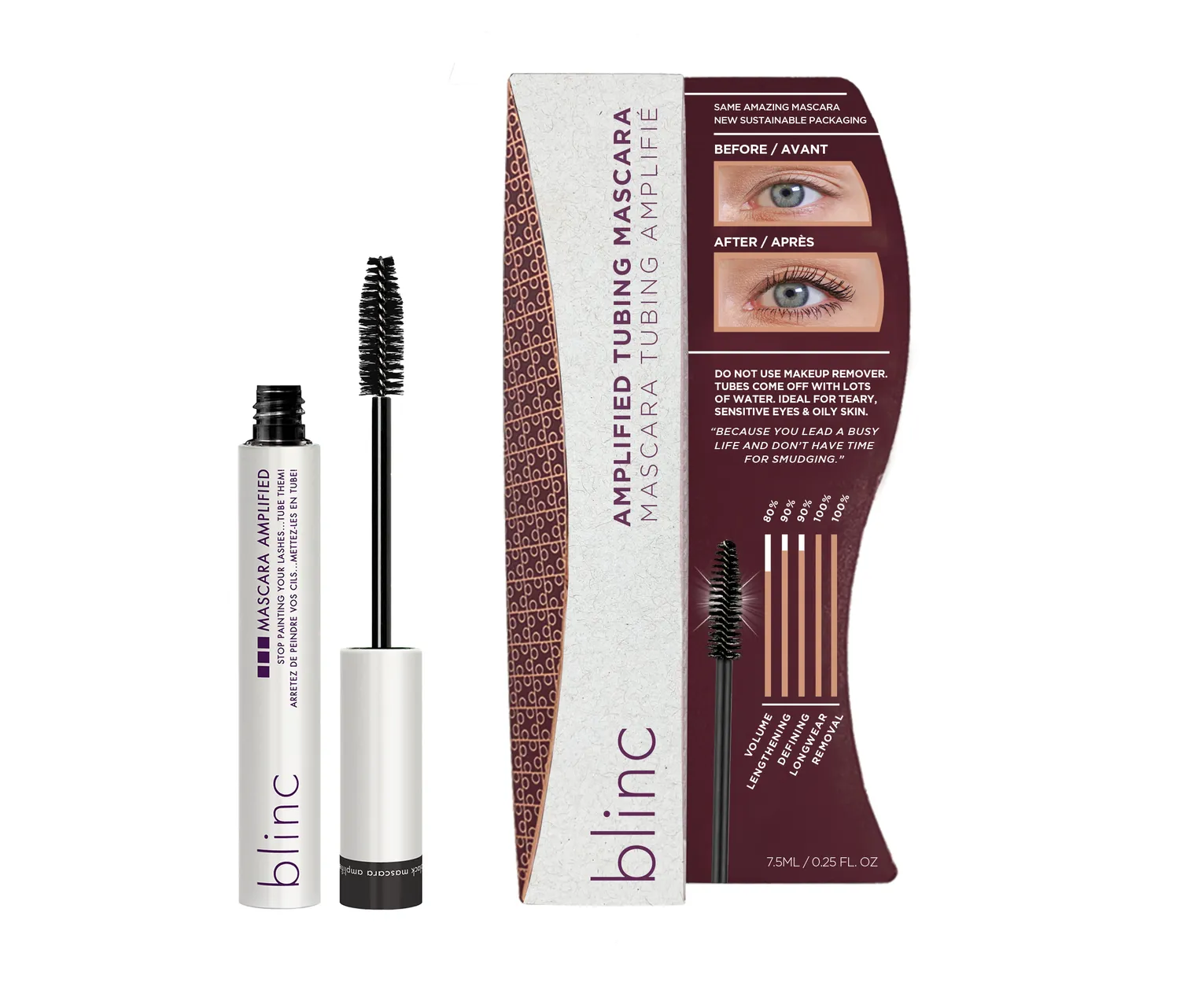 Amplified Tubing Mascara / Black