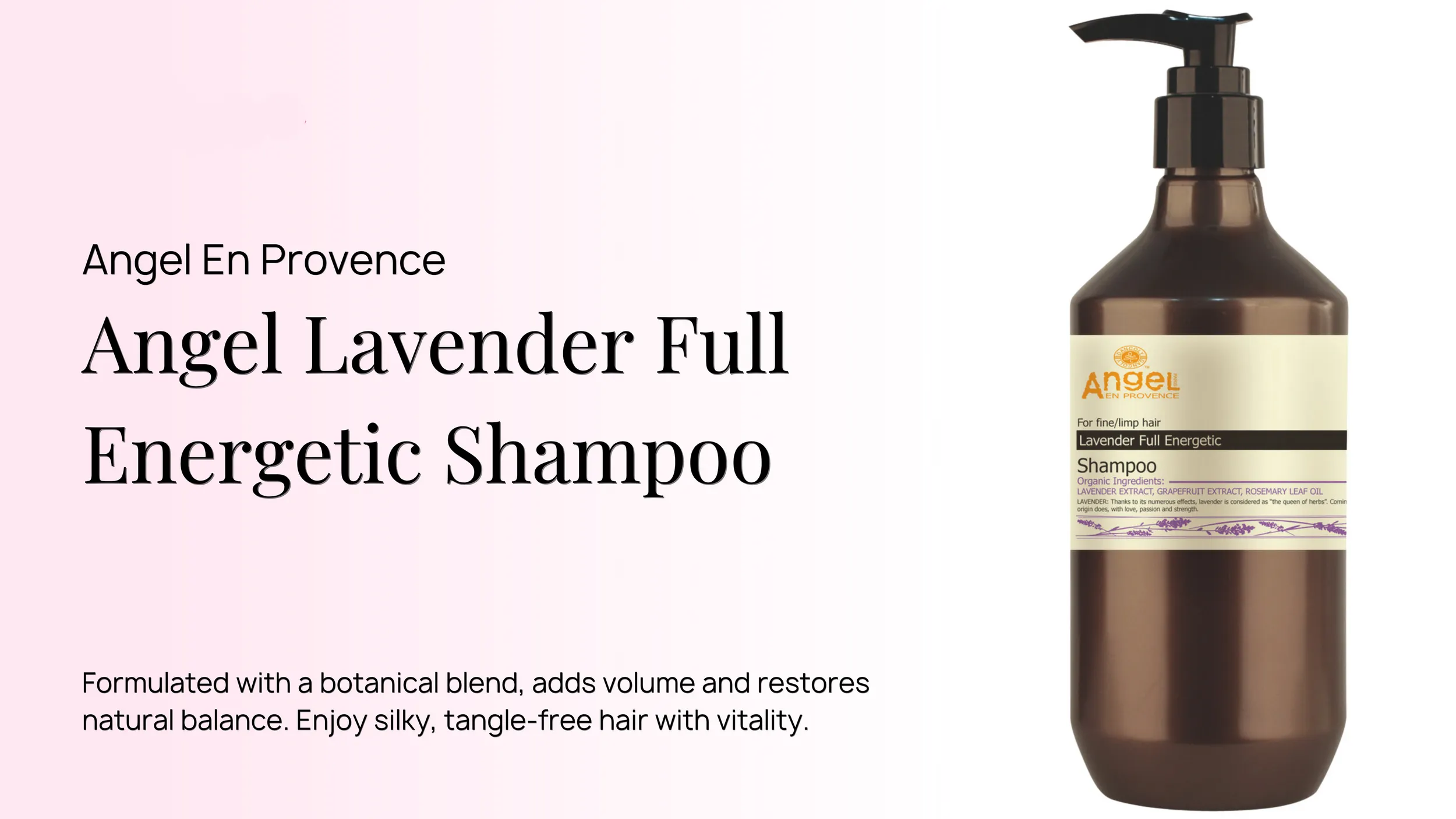 Angel En Provence Angel Lavender Full Energetic Shampoo 400ml / 800ml