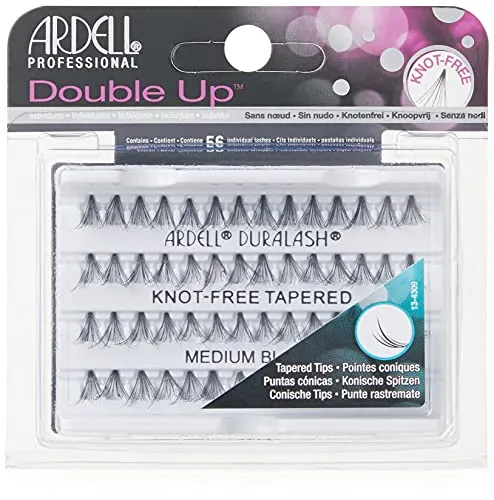 Ardell Double Up Soft Touch Knot- Free, Medium Black