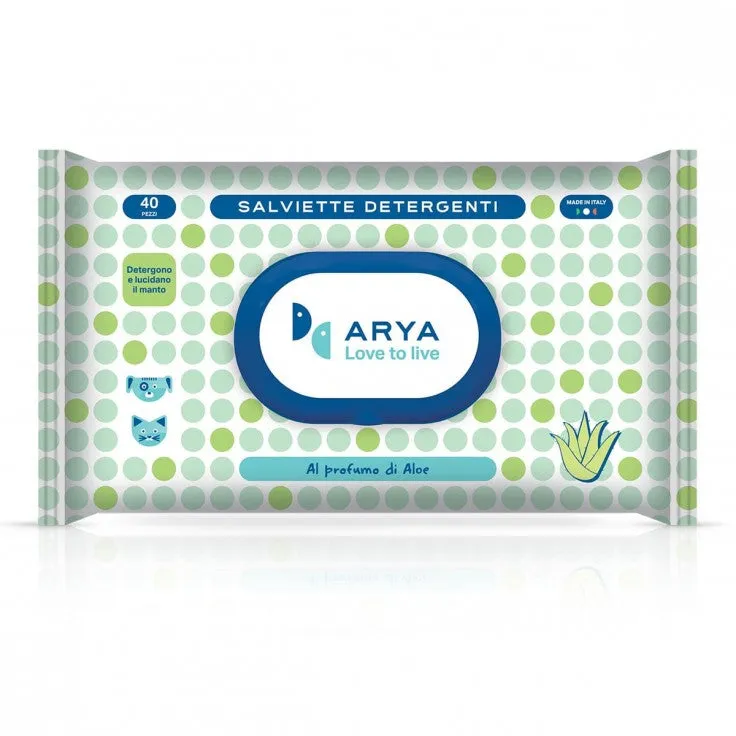 Arya Wet Wipes Aloe Vera