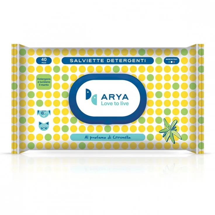 Arya Wet Wipes Lemongrass