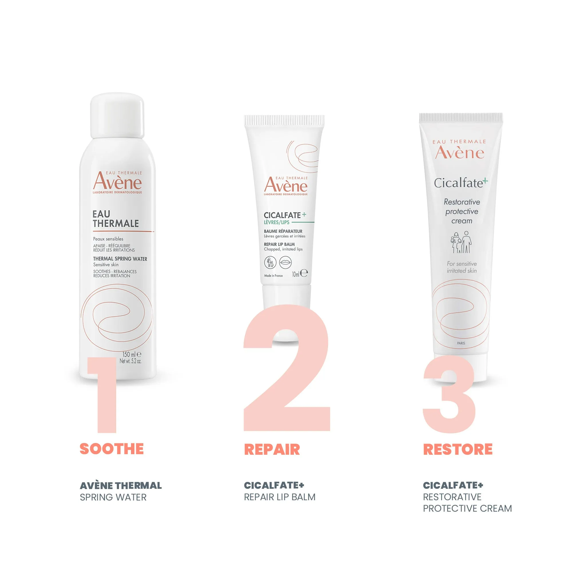 Avène Cicalfate   Repair Lip Balm for Chapped, Cracked Lips