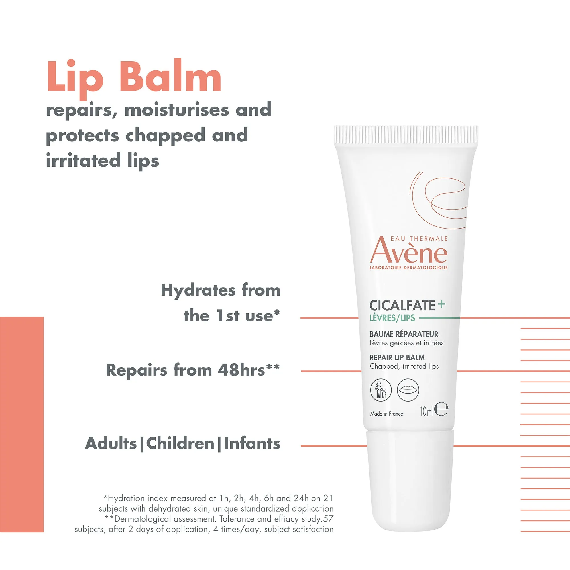 Avène Cicalfate   Repair Lip Balm for Chapped, Cracked Lips