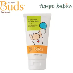 Buds Everyday Organics Everyday Baby Cream 150ml Exp: 12/26