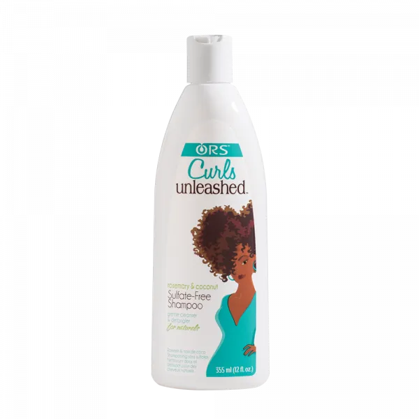 Curls Unleashed Rosemary & Coconut Sulfate-Free Shampoo 12 Fl. Oz