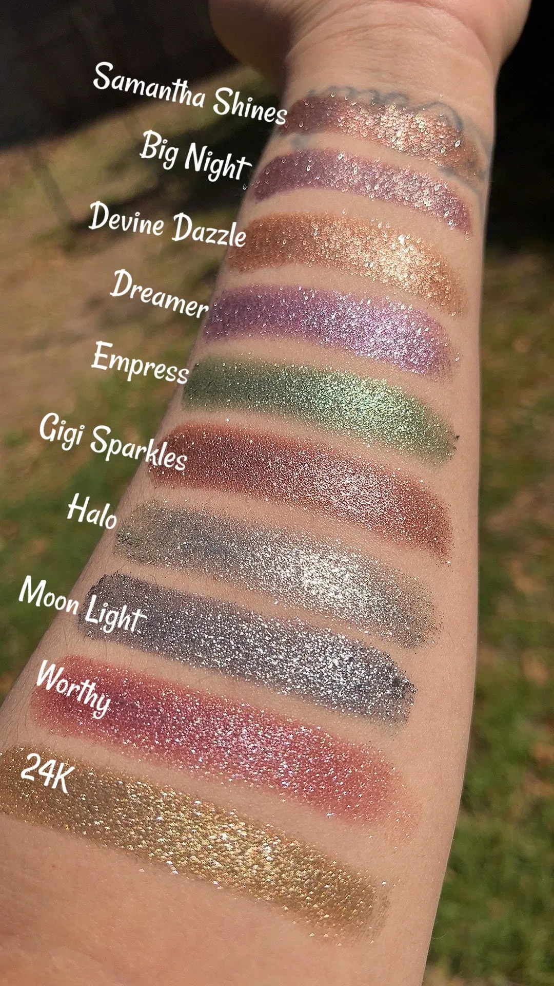 Dazzling Shimmer Eyeshadow Second Pre-Orders  ships out 11-27