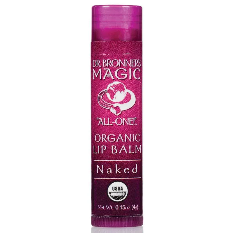 Dr Bronners Lip Balm Naked 4g