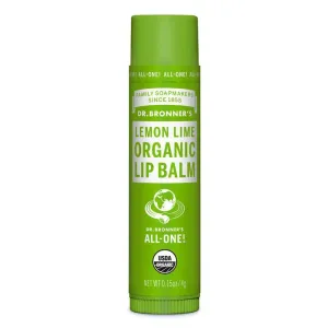 Dr. Bronners Organic Lip Balm - Lemon Lime OLD DEL