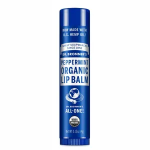 Dr. Bronners Organic Lip Balm - Peppermint OLD DEL