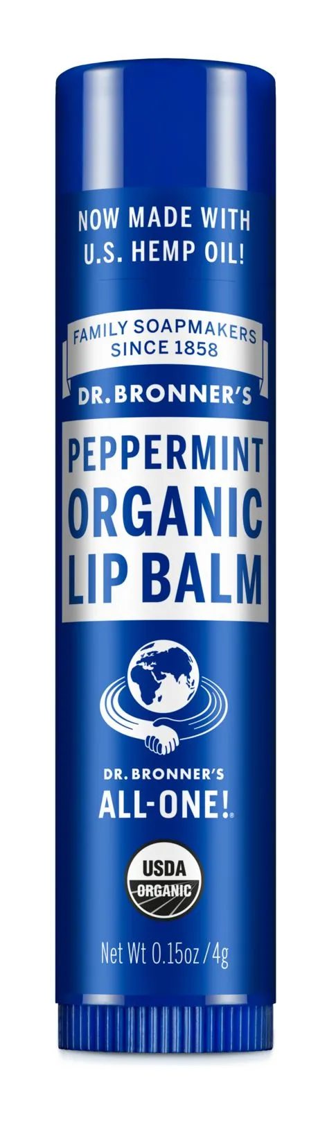 Dr. Bronners Organic Lip Balm - Peppermint OLD DEL