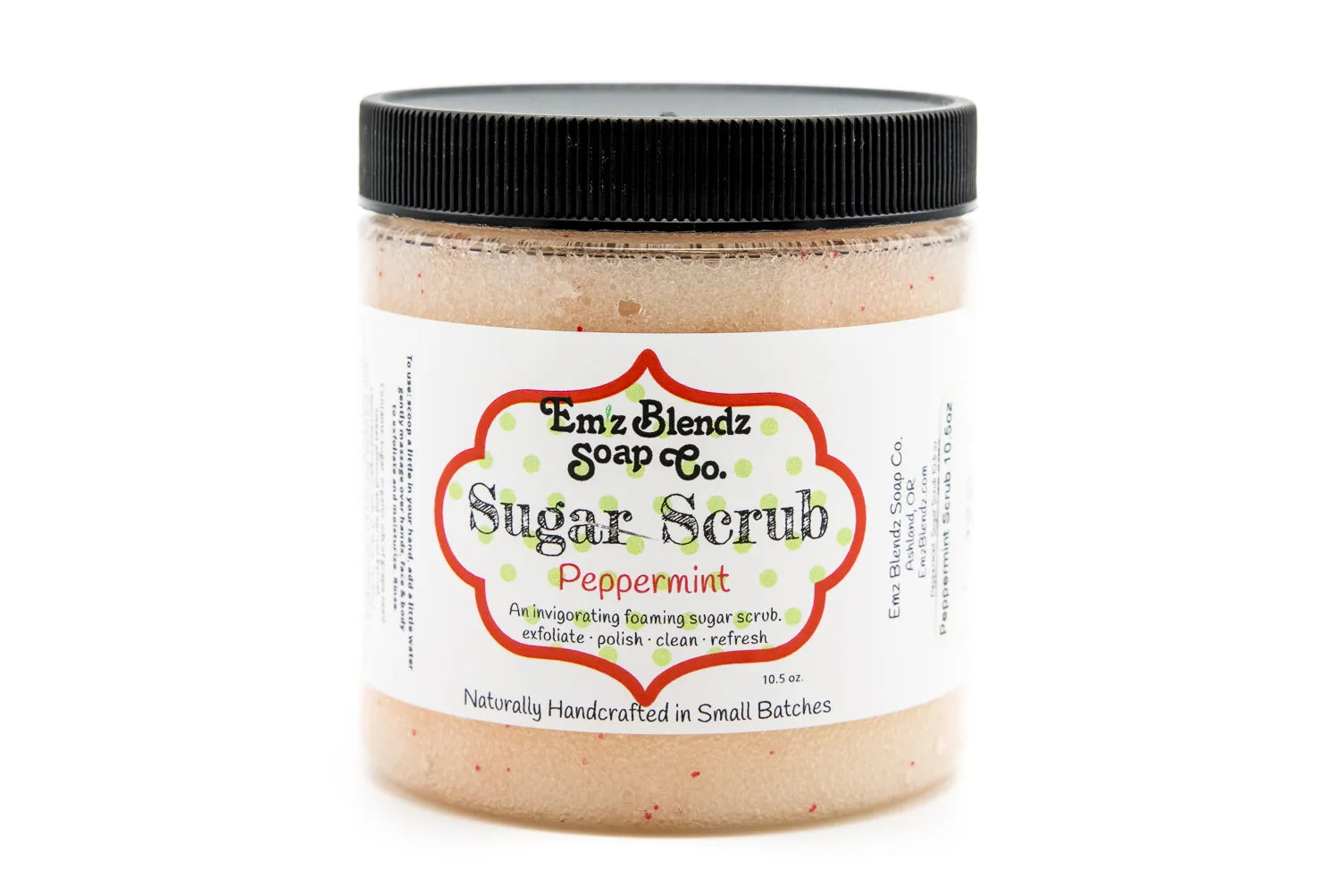 Energizing Peppermint | Face & Body Foaming Sugar Scrub Polish