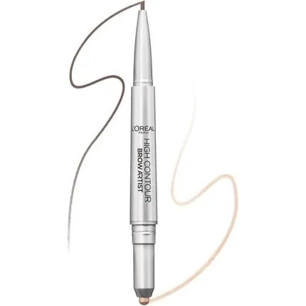 Eyebrow pencil Loreal Paris Brow Artist High Contour 108 Warm Brunette 0.03 ml, L'Oreal