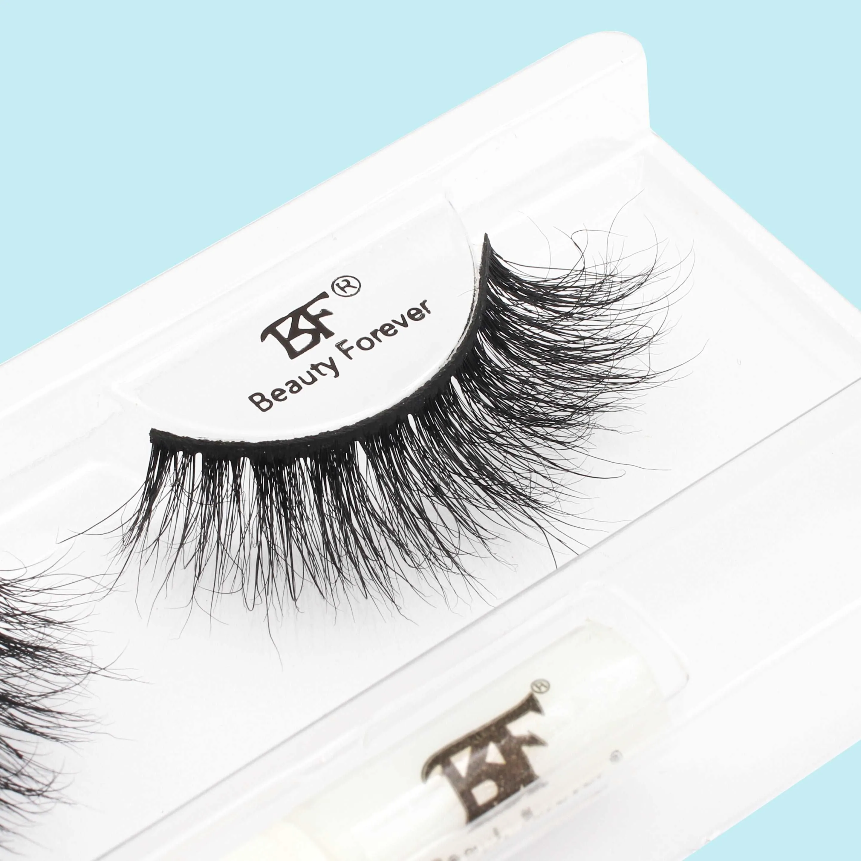 Faux Mink 3D Eyelashes Stacey No. 114 (Fluttery volume)