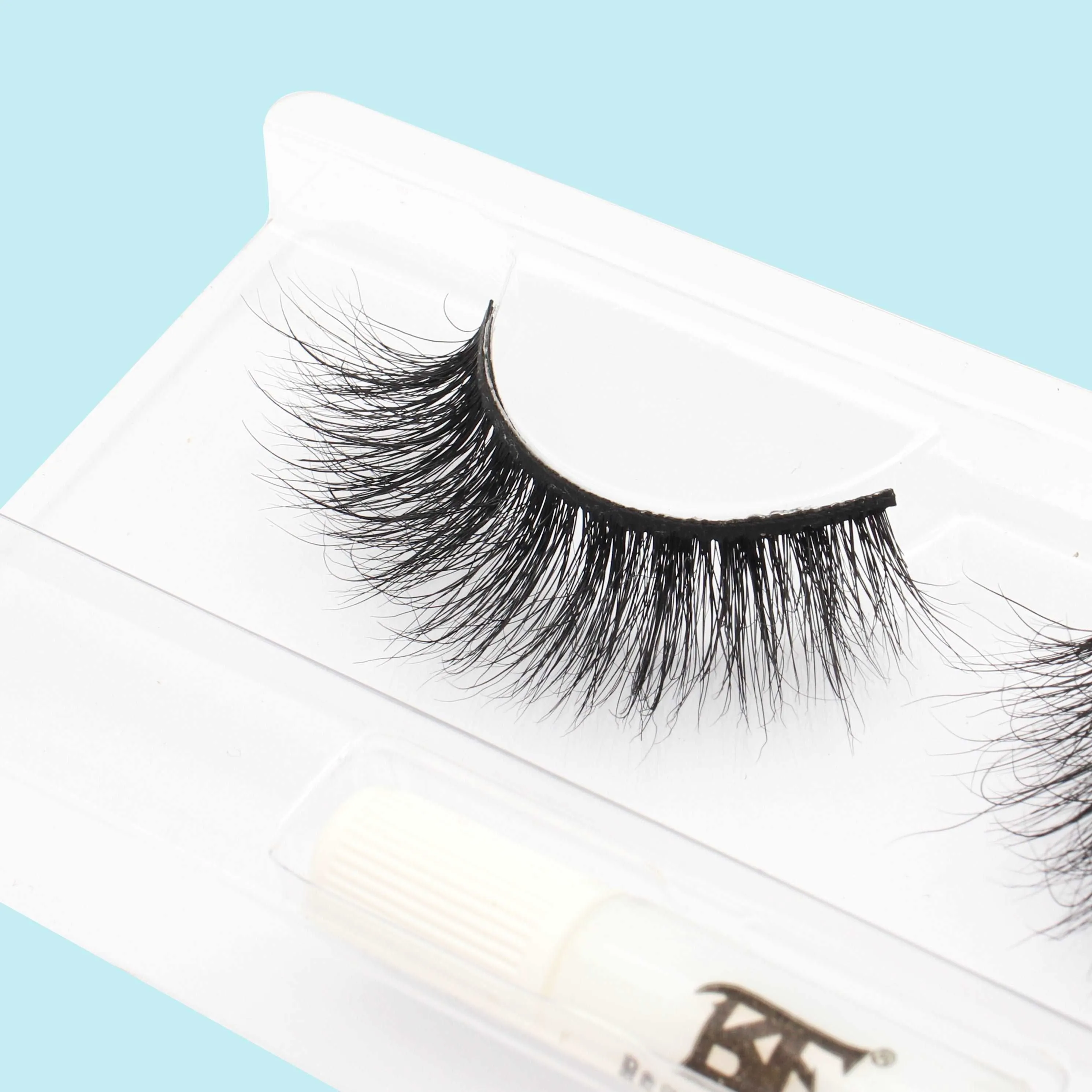 Faux Mink 3D Eyelashes Stacey No. 114 (Fluttery volume)