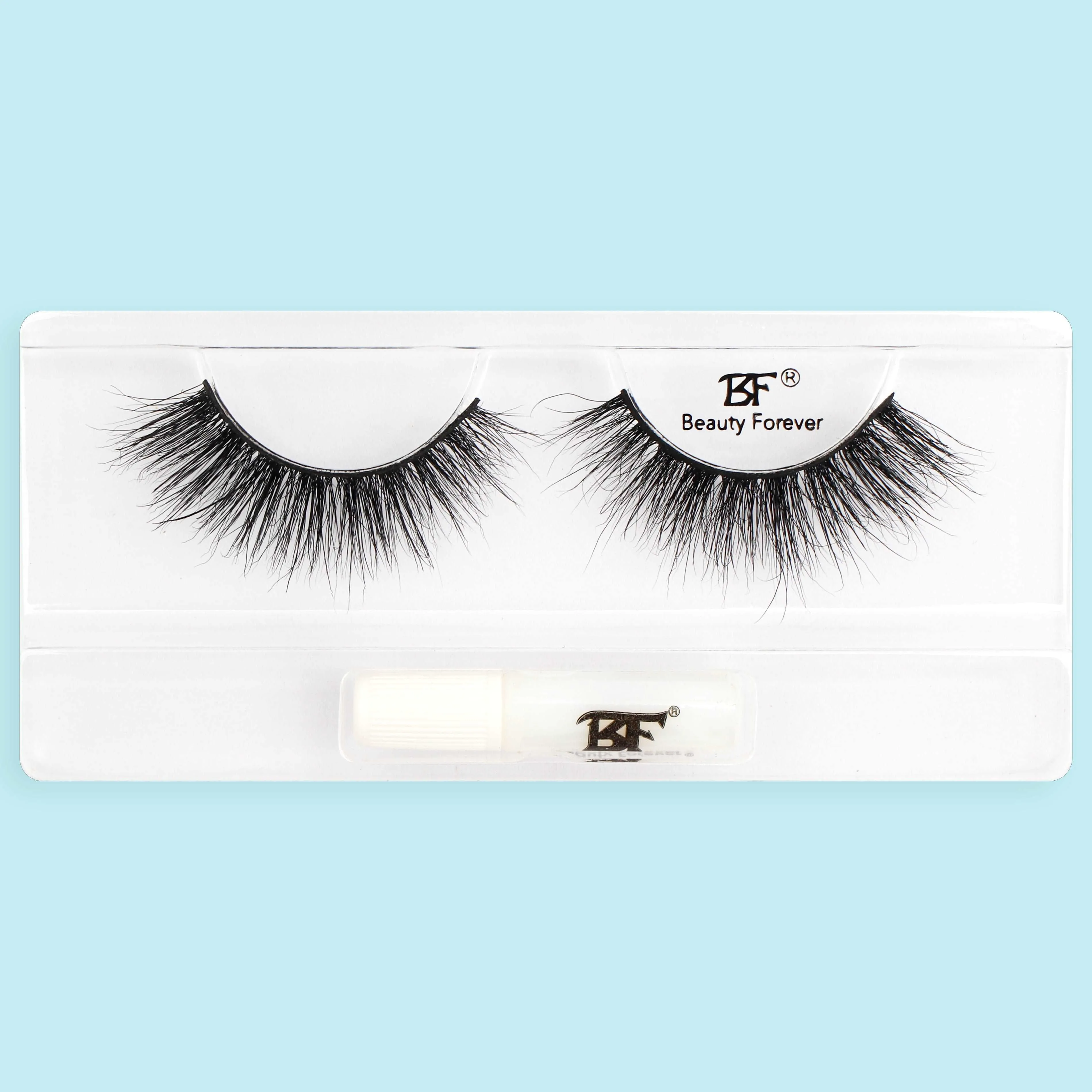 Faux Mink 3D Eyelashes Stacey No. 114 (Fluttery volume)