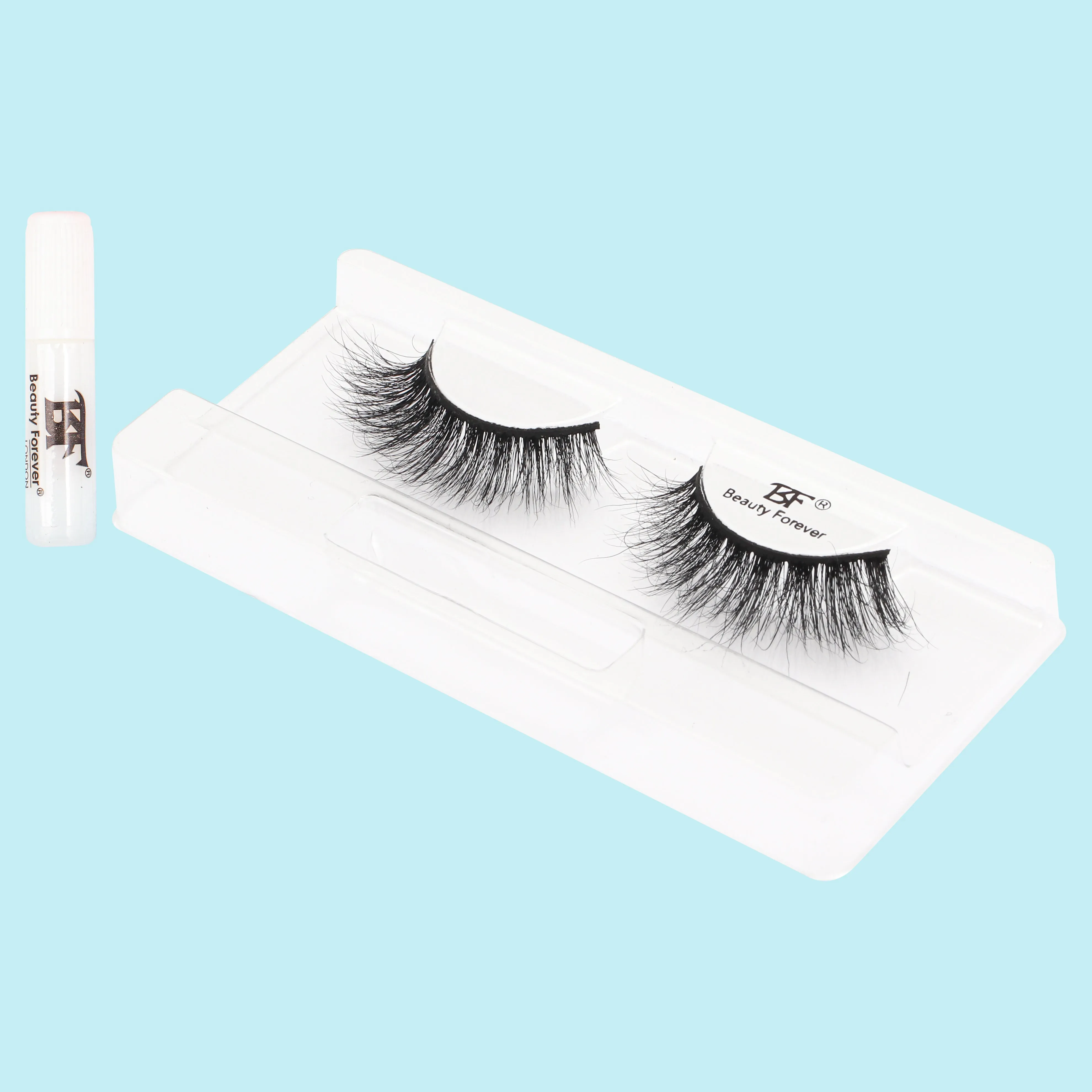 Faux Mink 3D Eyelashes Stacey No. 114 (Fluttery volume)