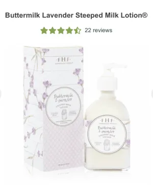 FHF BUTTERMILK LAVENDER STEEPED MILK LOTION