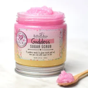 Goddess Sugar Scrub BodyExfoliator with Shower Gel