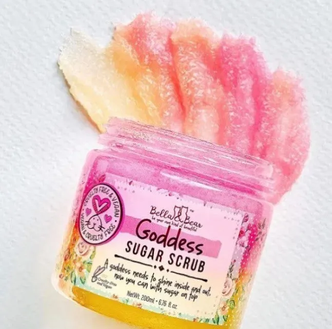 Goddess Sugar Scrub BodyExfoliator with Shower Gel