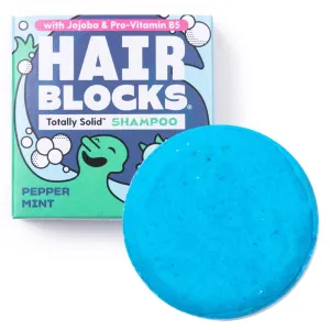 Hair Blocks Solid Shampoo Bar: Peppermint