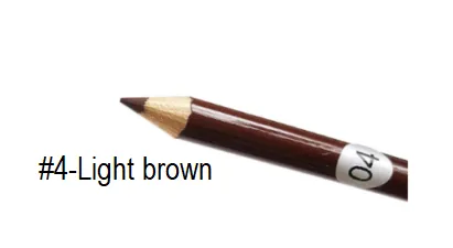 High Pigment   Waterproof Eyebrow Pencil With Sharpener - MQO 12 pcs