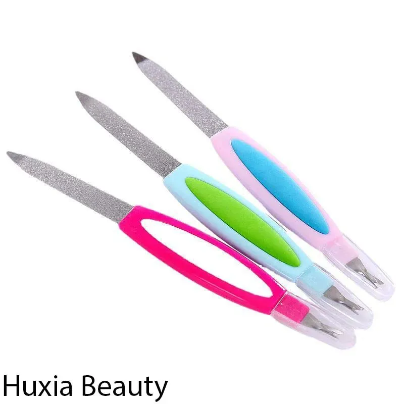 Huxia Beauty 1 Pcs Random Color Nail Filer