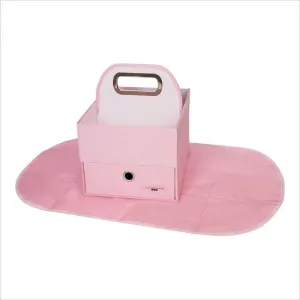 JJ Cole Diapers & Wipes Caddy in Pink Heather