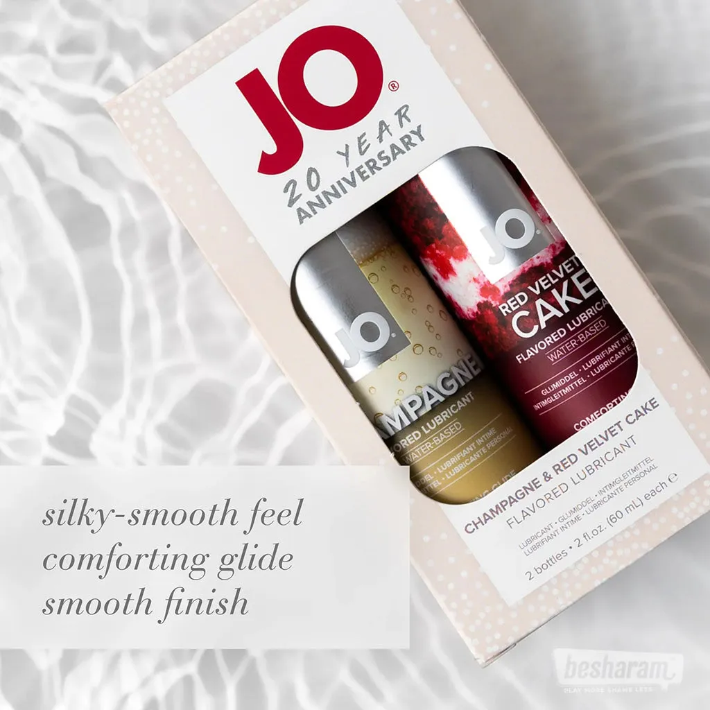 JO® Romantic Flavored Lubes Set