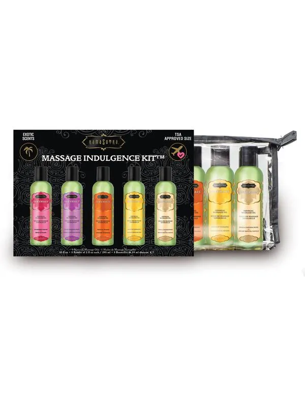 Kama Sutra Massage Indulgence Kit 5x 59ml