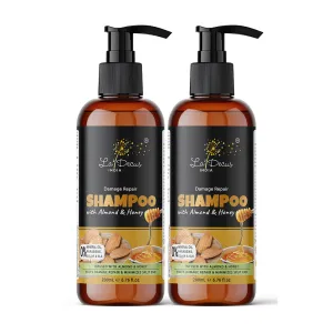 La'Decus India Almond Honey Shampoo 200ml Pack of 2