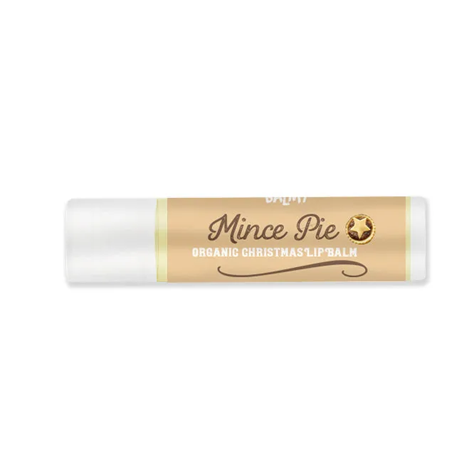 Limited Edition Organic Christmas Lip Balm Tubes