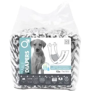 M Pets Diapers for Male Dogs (20x55cm)