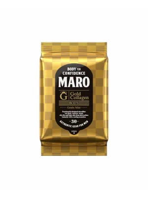 Maro Gold Collagen Premium Body Wipes