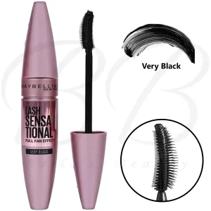 Maybelline Lash Sensational Multiplying Mascara -  Very Black Full Fan Effect 9.5 ml