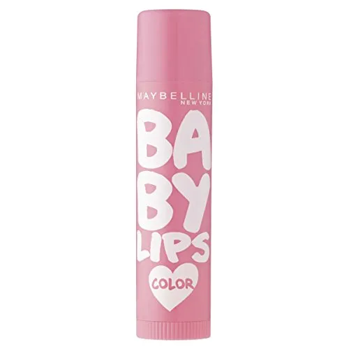 Maybelline New York Baby Lips Lip Balm, Pink Lolita, 4g and Maybelline New York Baby Lips Lip Balm, Berry Crush, 4g