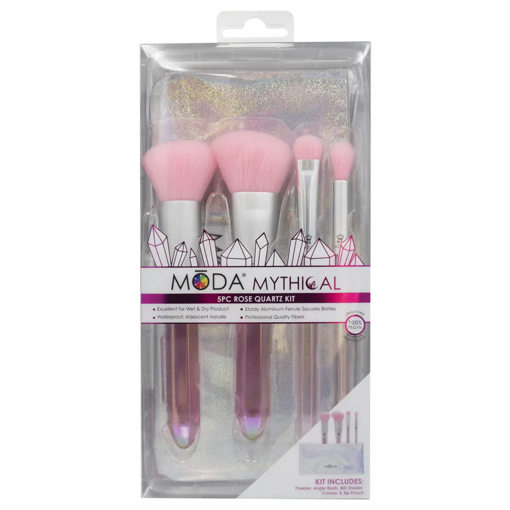 MŌDA® Mythical 5pc Rose Quartz Crystal Kit