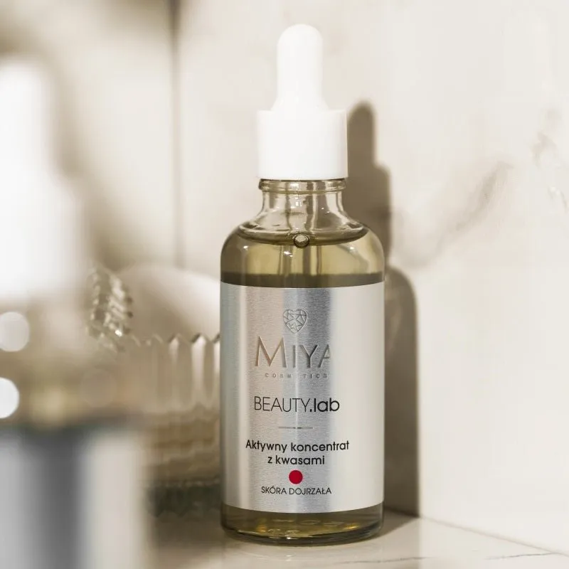 MIYA Cosmetics BEAUTY.Lab Active concentrate with acids - mature skin 50ml