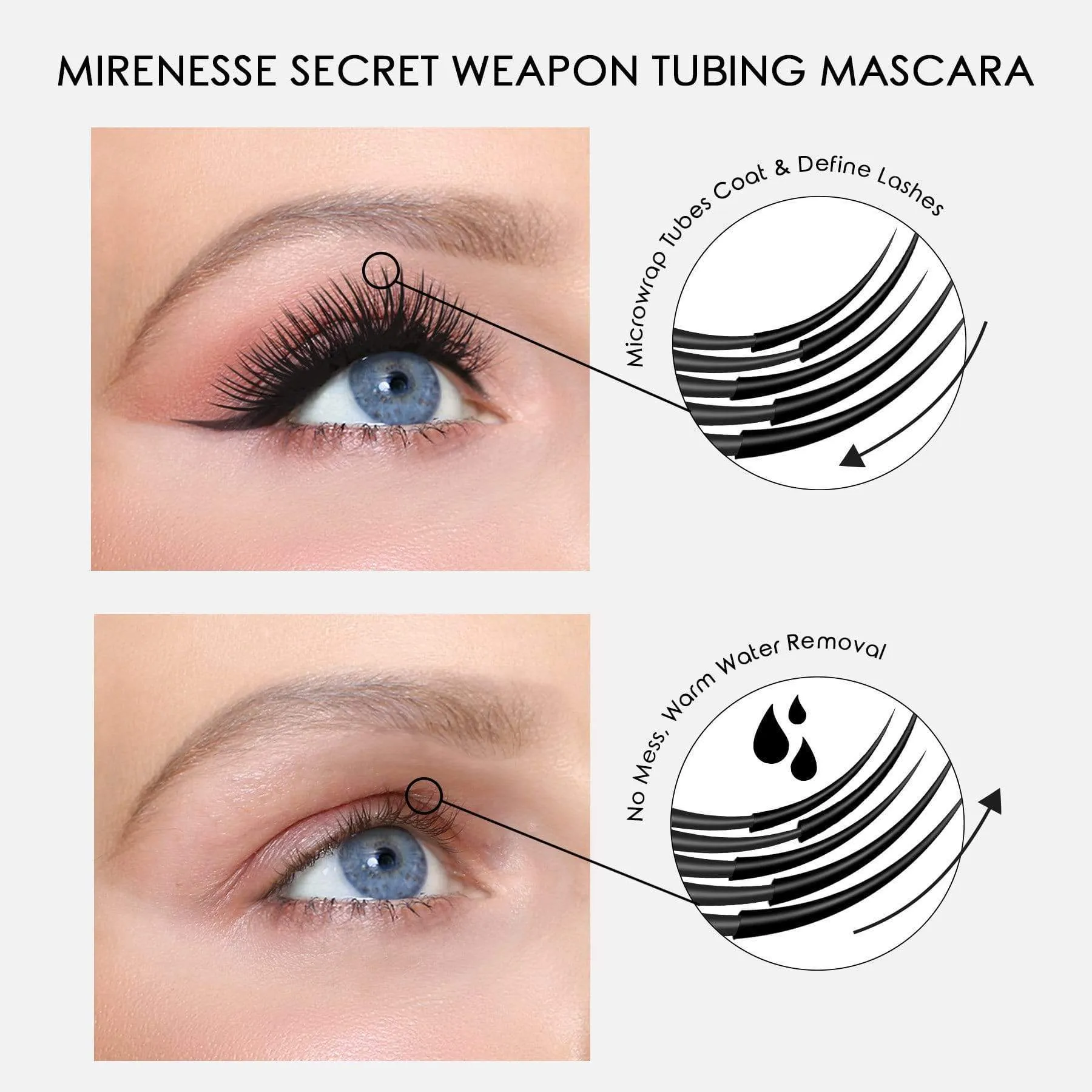 New Organic 24hr Mascara Tubing Black - Winner 13 Best Mascara Awards