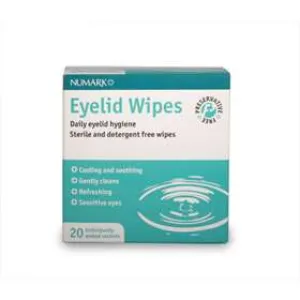 Numark Eyelid Wipes 20 Sachets (N)