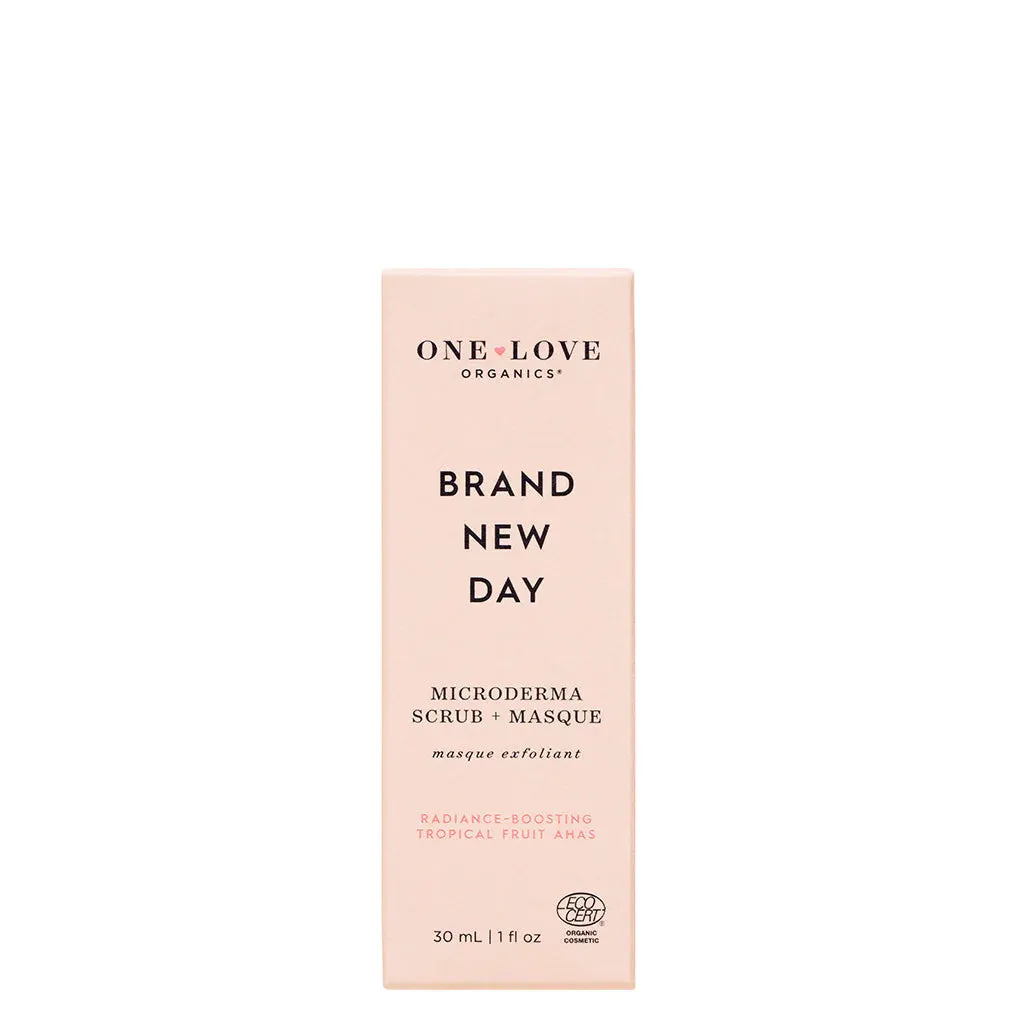 One Love Organics Brand New Day Microderma Scrub & Masque