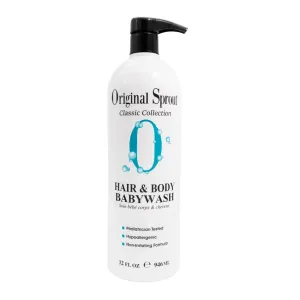 Original Sprout Hypoallergenic Vegan Classic Hair & Body Babywash (32 oz)