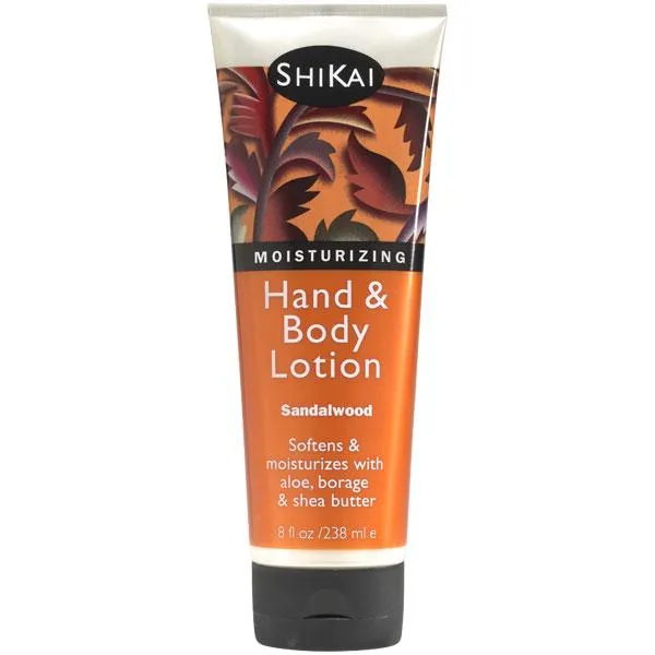 SHIKAI - Moisturizing Hand & Body Lotion Sandalwood - 8 fl. oz. (238 ml)