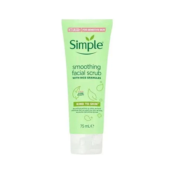 SIMPLE KIND TO SKIN SMOOTHING FACIAL SCRUB 75ML